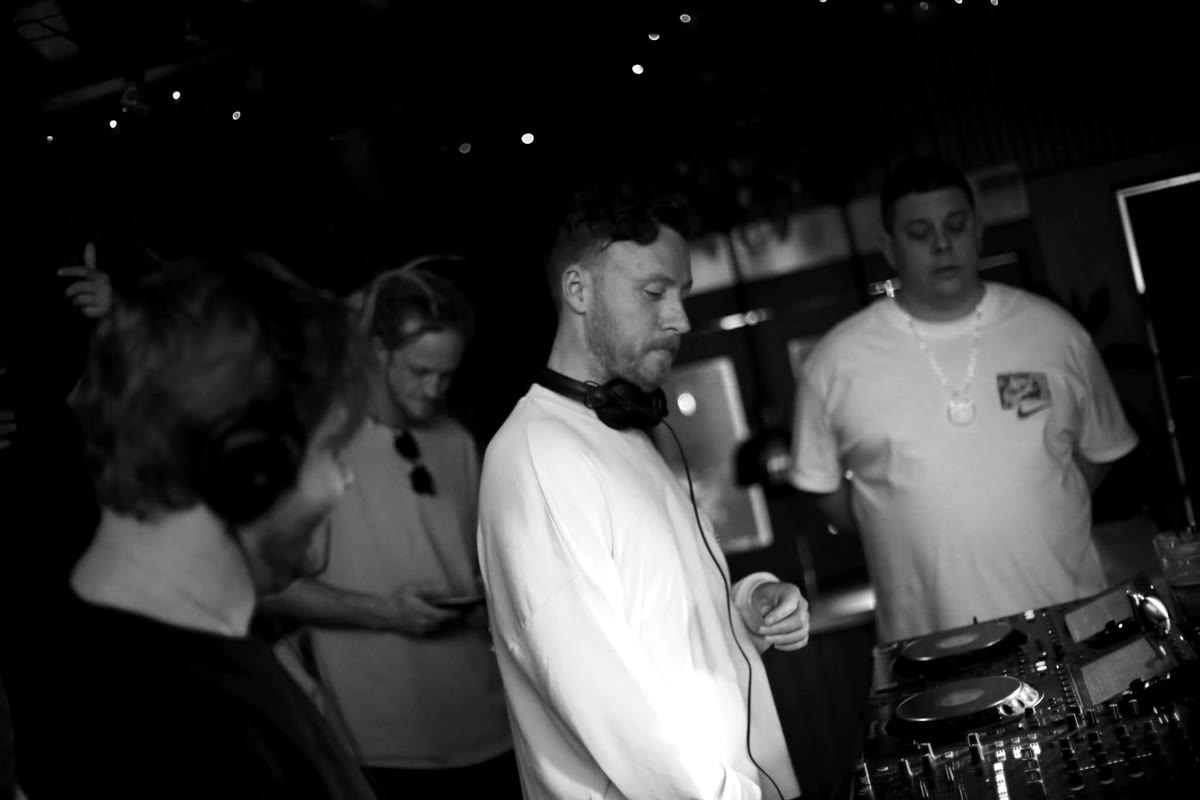 Jamie DJing