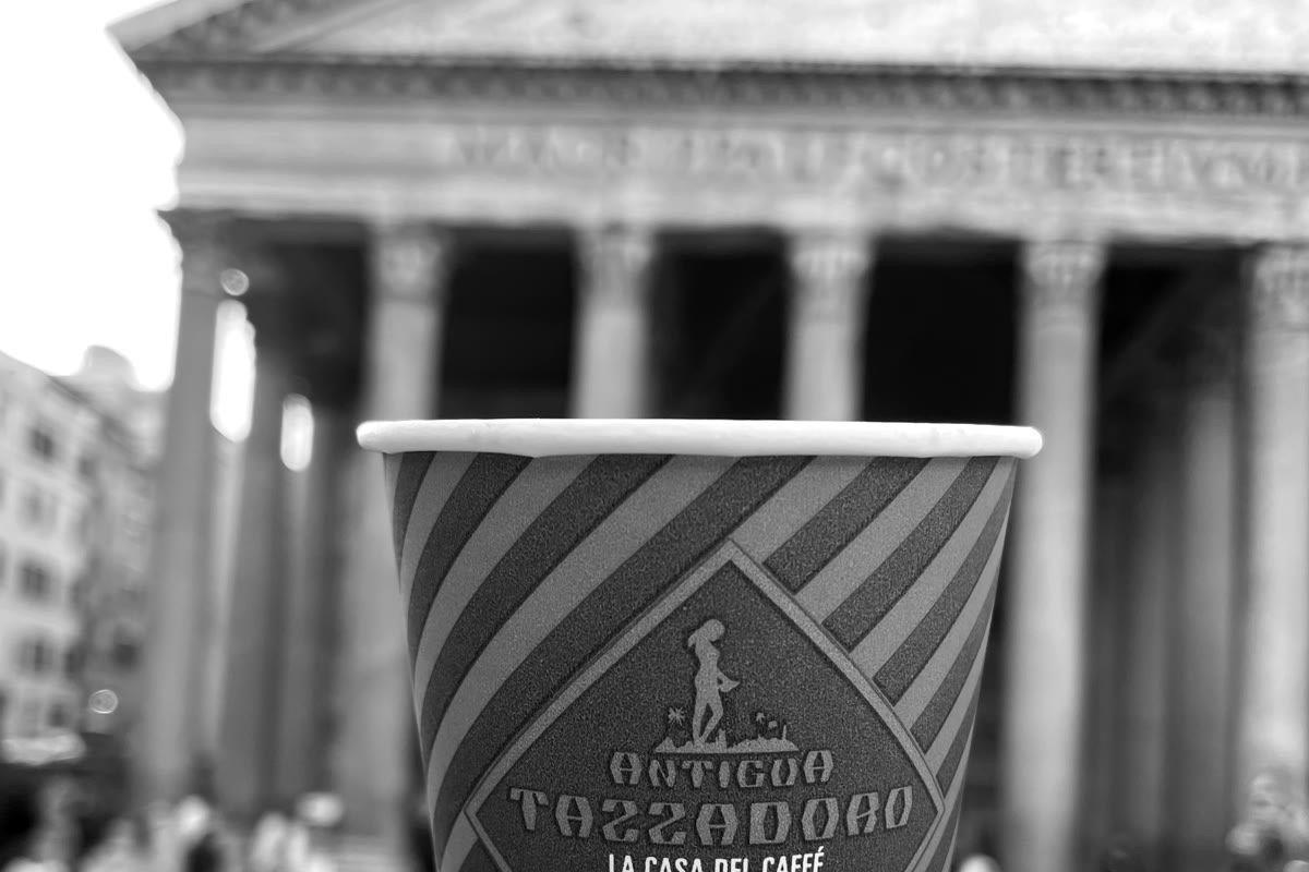Coffee at the Pantheon, Rome