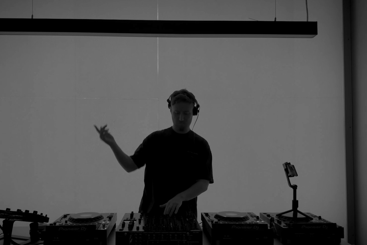 Jamie DJing at SGTV